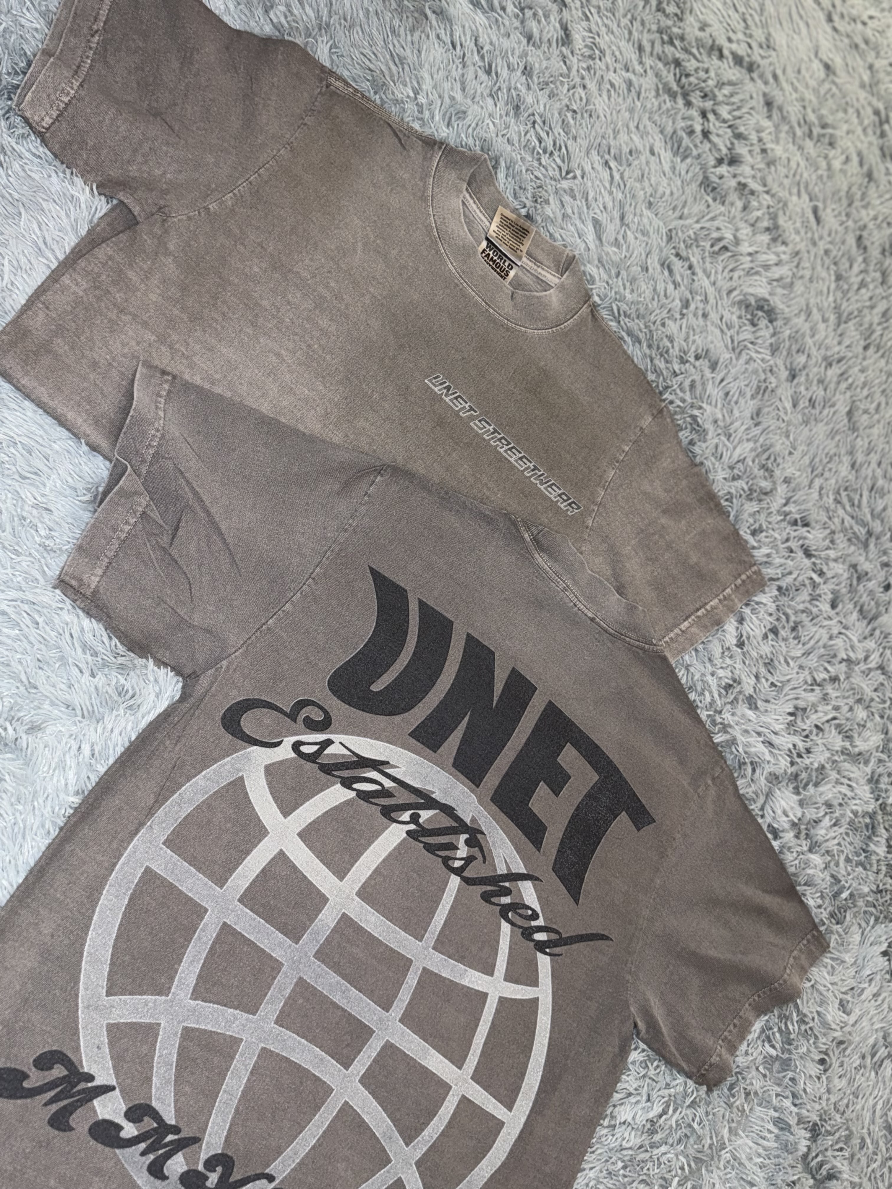 UNET Established Tee Gray